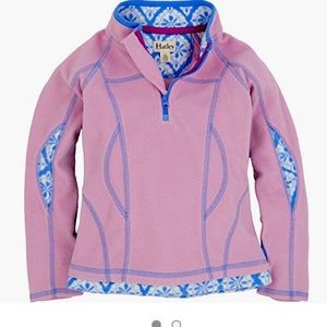 Hatley Girls' Mock Neck Fleece Jacket